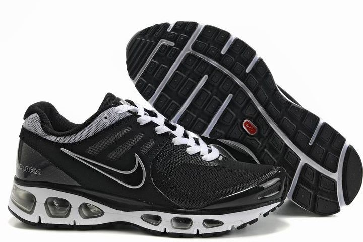 Mens Nike Air Max 2010 Black White - Click Image to Close